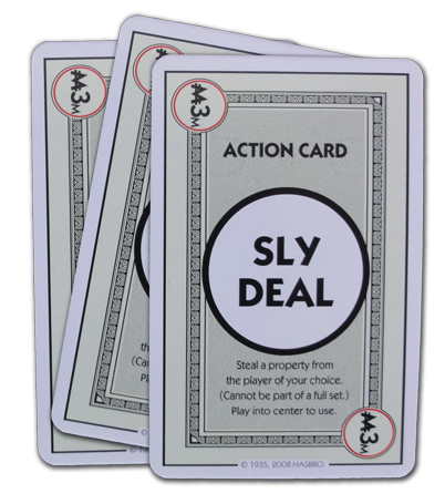 Monopoly Deal Sly Deal Action Card